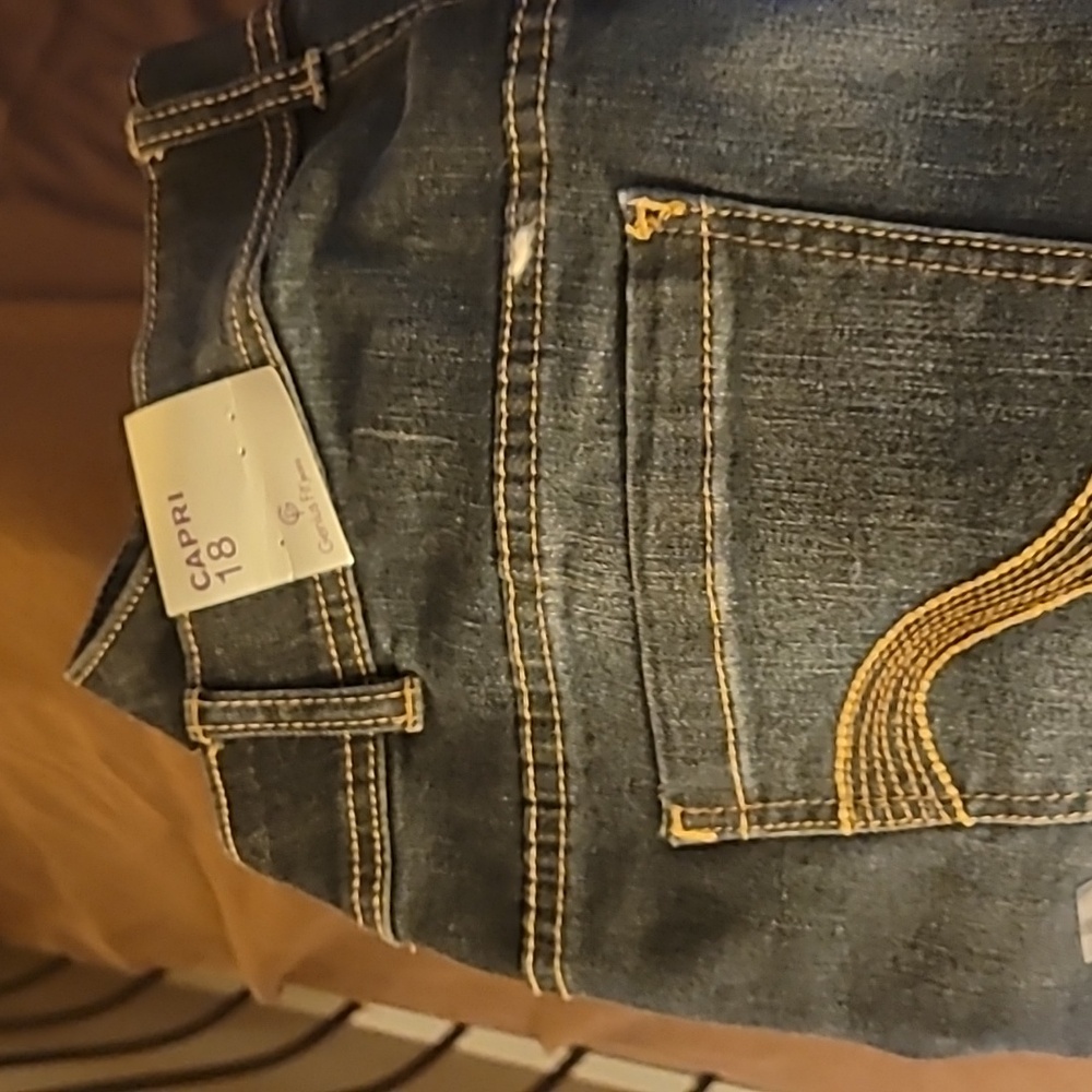Crop jeans